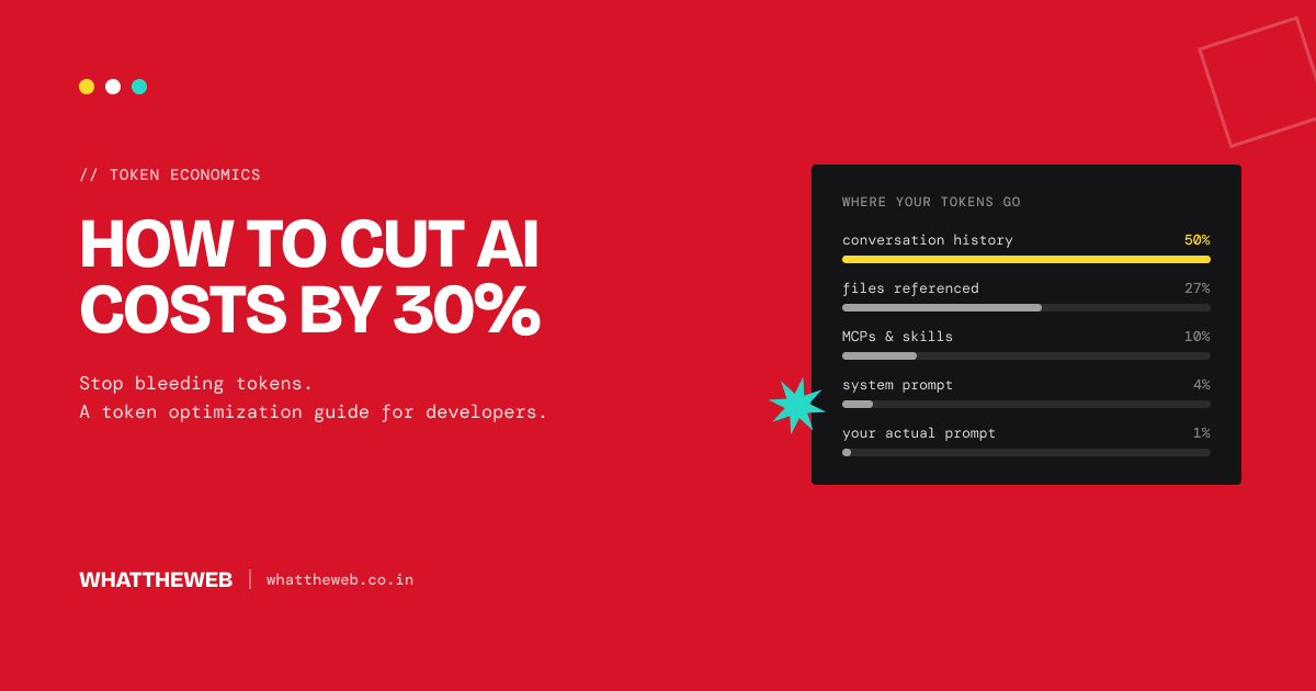 How to reduce AI token usage and cut AI coding costs by 30%